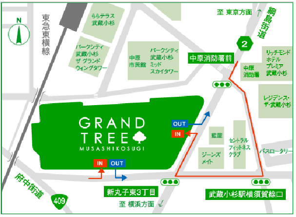 武蔵小杉駅 駐車場 お買い上げサービス 町田駅沿線の暮らし情報