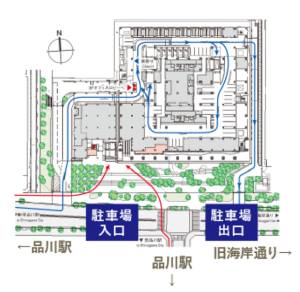 港区立品川駅港南口自転車等駐輪場